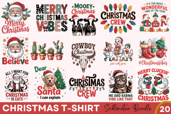 Download Christmas Png Design,Merry Xmas Bundle - Christmas png Collection