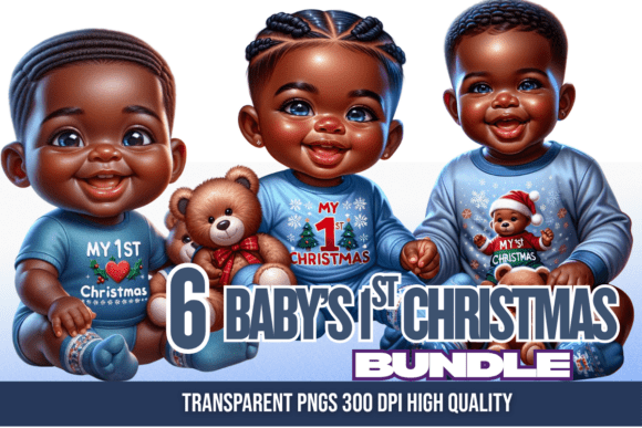Download Baby Boys First Christmas PNG Bundle - Christmas png Collection