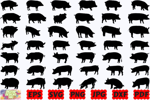 Download Pig SVG | Animal SVG | Farm Animal SVG - Farm animal svg Collection