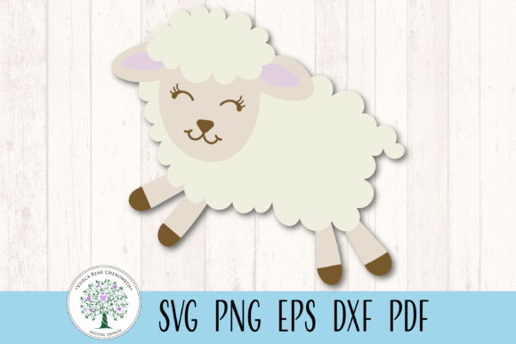 Download Baby Lamb Spring Farm Animal SVG PNG DXF - Farm animal svg Collection