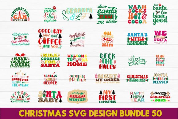 Download Retro Christmas Bundle.Christmas Svg - Premium Resources